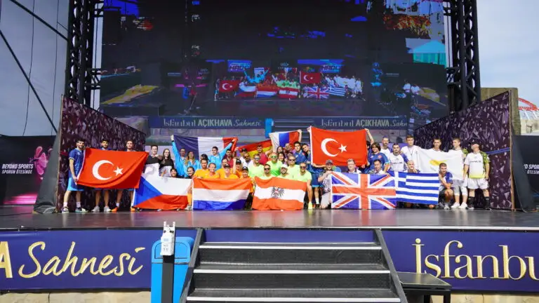 A European HADO tournament in 2021