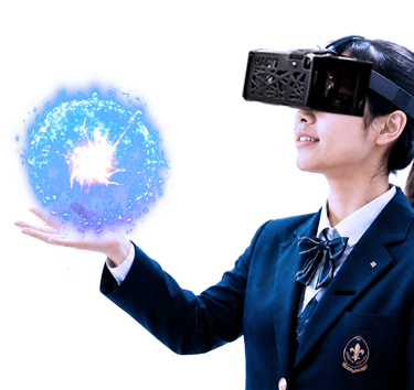 HADOをプレイする学生たち