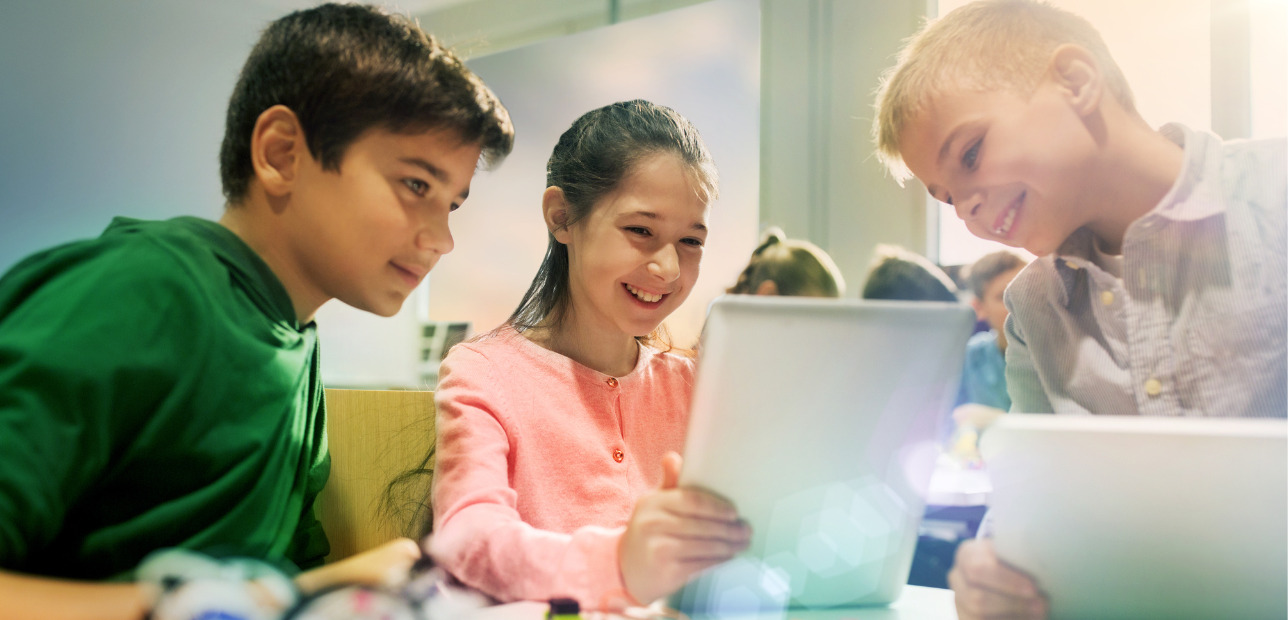 Children participating in a growing after-school esports program
