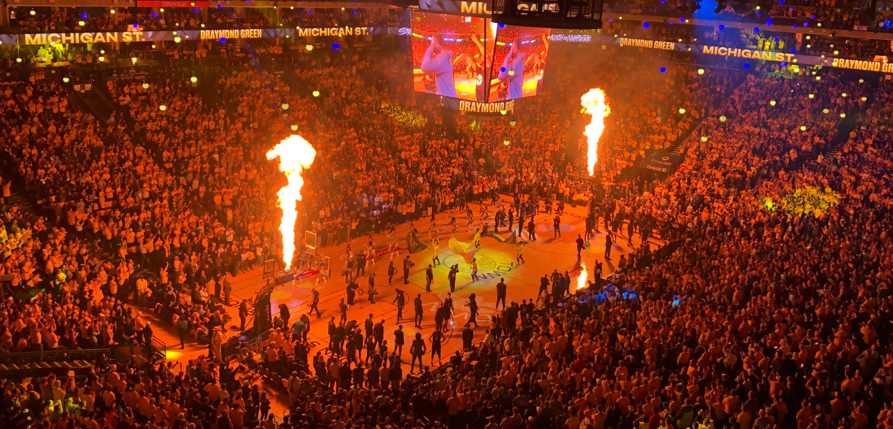 Modern sports and entertainment industry