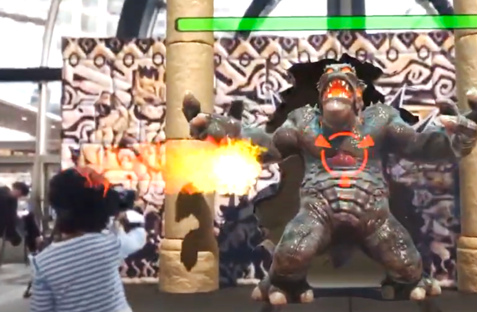 HADO MONSTER BATTLE体験イメージ