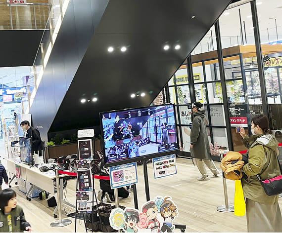 隙間スペースに設置