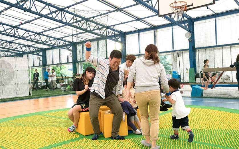 健康×レクリエーションを楽しむ様子