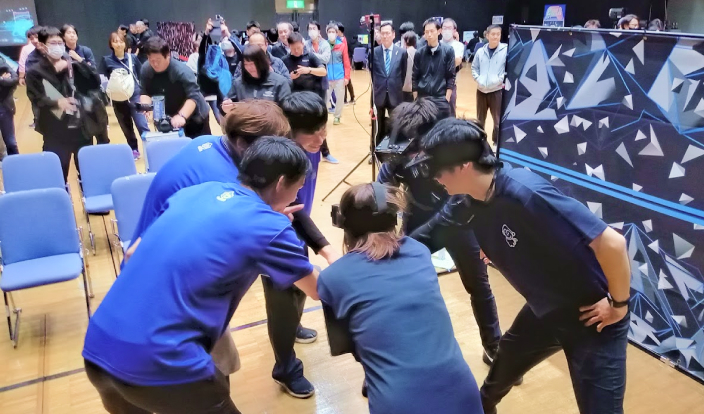 福井商工会議所様の企業間交流・eスポーツ大会の様子