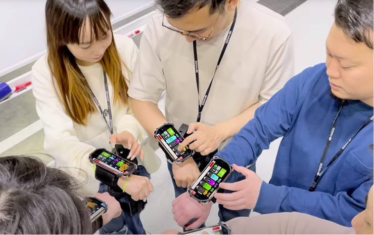 交流が生まれているの写真