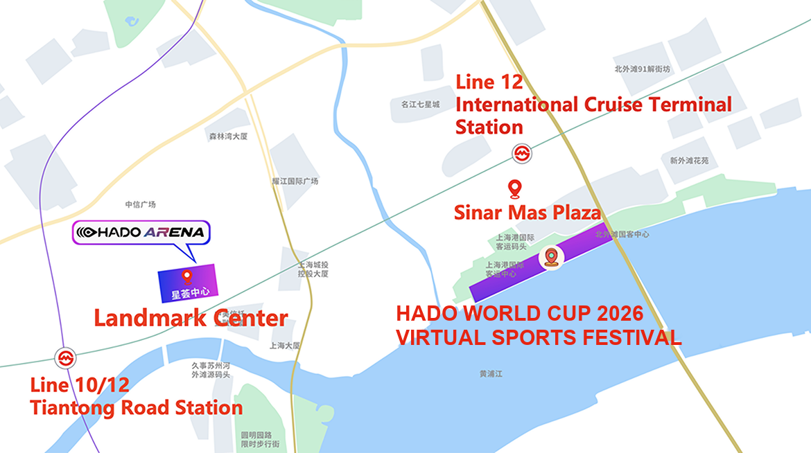 上海港国際クルーズターミナル周辺地図