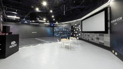 企業向けチームビルディングや社内イベントに活用されるHADOアリーナ